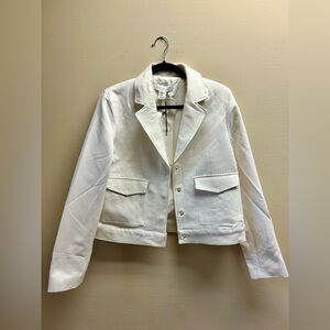 Rachel Zoe Cream Blazer Jacket